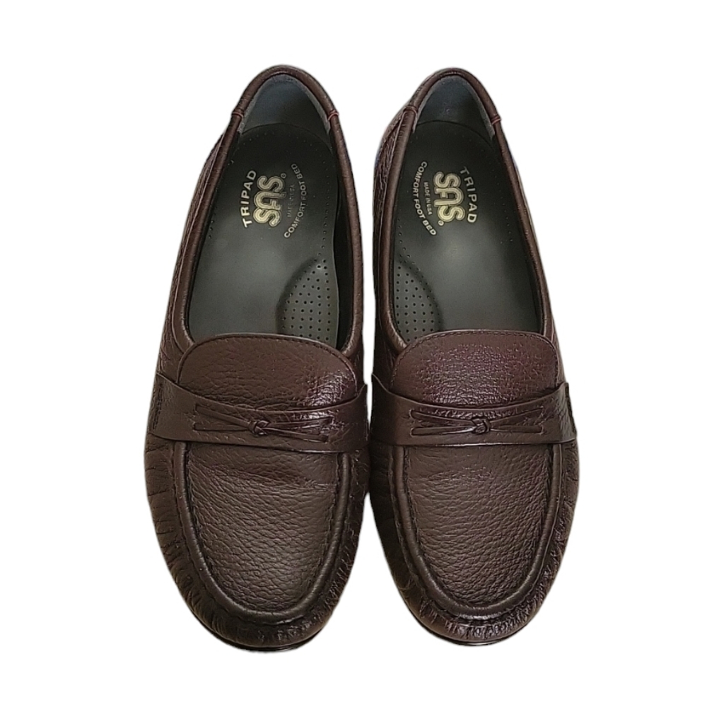 SAS Woman's Leather Loafers Size 8 W